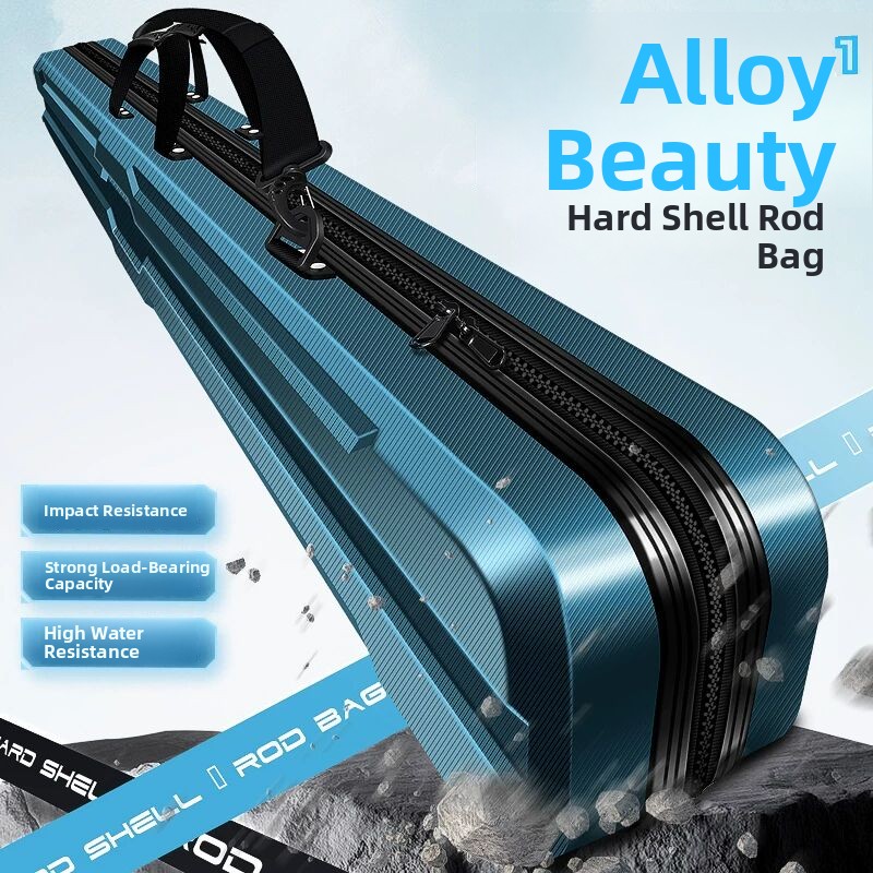Fishing Rod Case - Tas Pancing Hardshell Tahan Air Ringan,