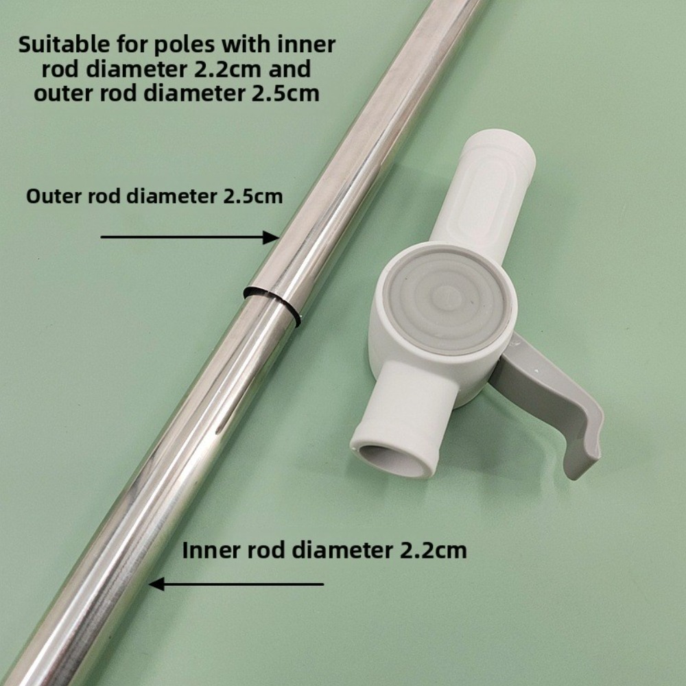 2PCS Penjepit Plastik Pengunci - Fishing Rod Telescopic ulasan dan harga