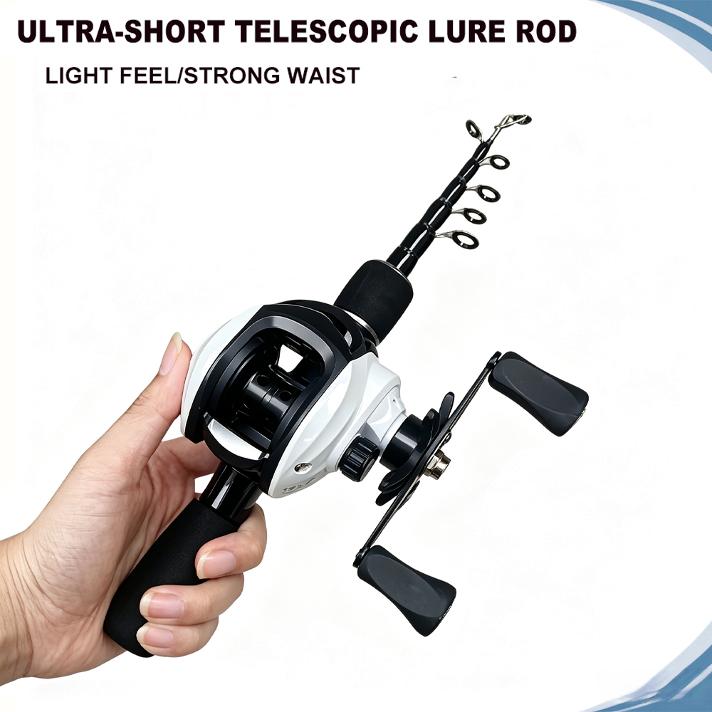 1,5/1,8m Joran Pancing Telesko - Fishing Rod Combo ulasan dan harga